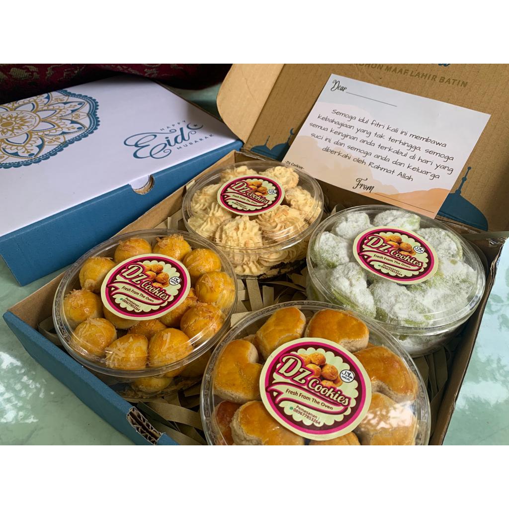 

hampers kue lebaran // kue kering/ hampers isi 4