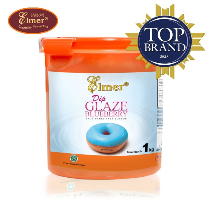 

(SUSE) Elmer Dip Glaze Blueberry 1kg - New Packaging