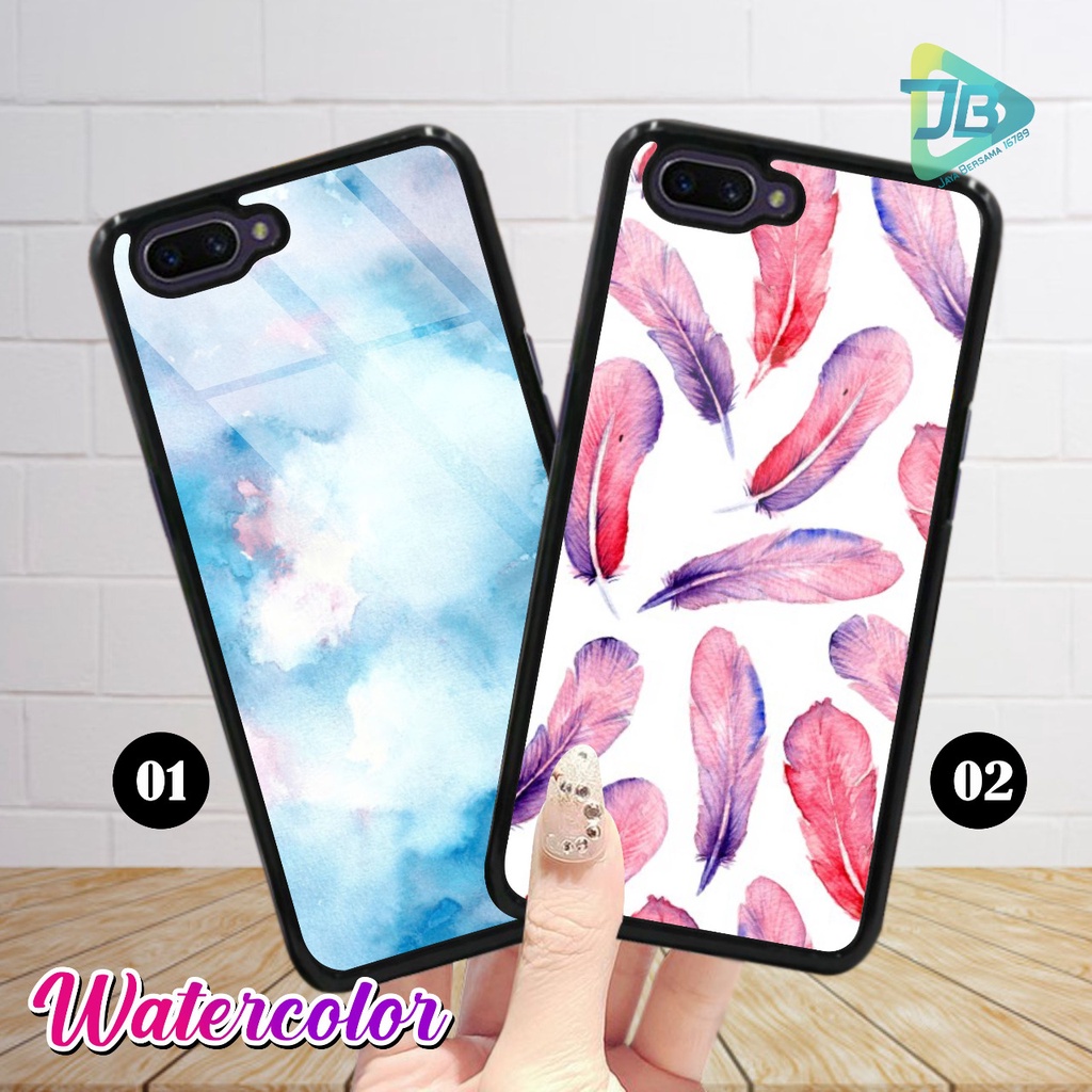 HARDCASE 2D GLOSSY WATERCOLOR OPPO VIVO XIAOMI SAMSUNG REALME IPHONE ALL TYPE JB4703