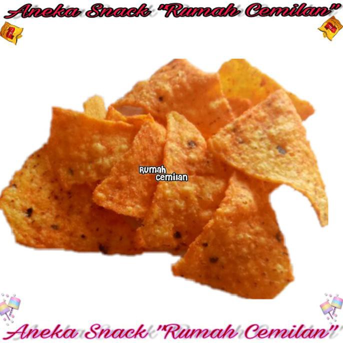 

Keripik Jagung Tortila Balado 250Gr/Keripik Kiloan /Snack Asli!