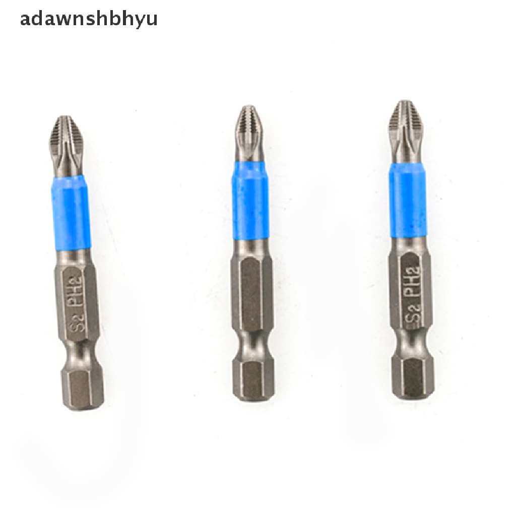 Adawnshbhyu 1pcs1/4&quot; 6.35mm Mata Obeng Kepala Magnetik Baja Alloy