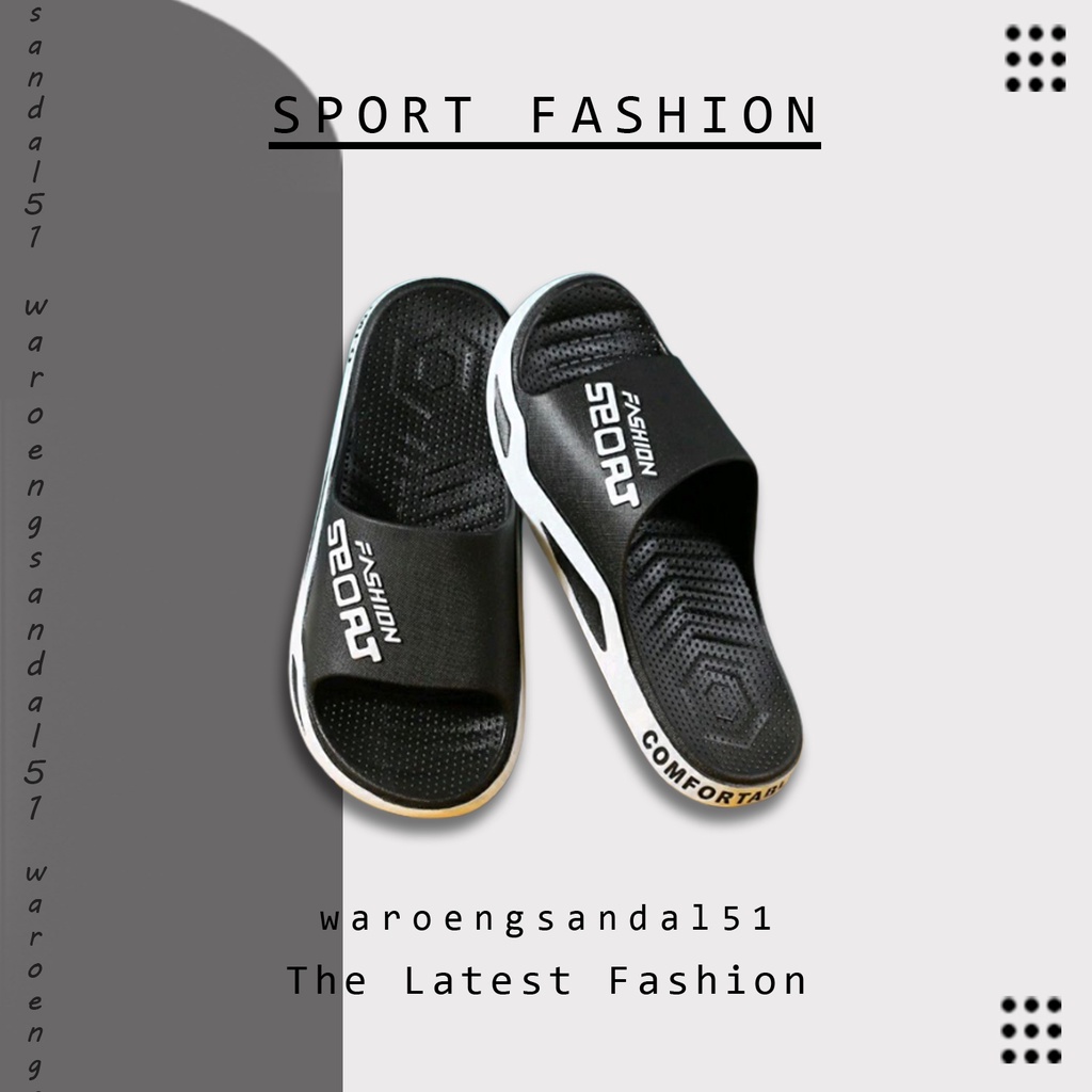 SPORT FASHION | Sandal Pria Karet / Sandal Pria Dewasa Terbaru / Sandal Sport Pria / Sandal Sport Pr