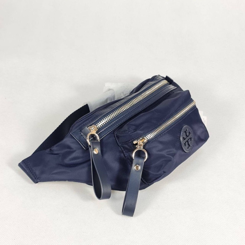 TB NYLON BAG BELT TORY NAVY