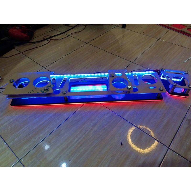 Mini bar variasi mobil L300/ carry futura / truk canter/ elf / ragasa/ pick up/full lampu