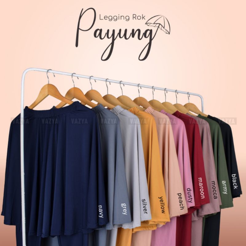 Rok Legging Olahraga / Rok Legging senam/ Legging Rok Payung Standart