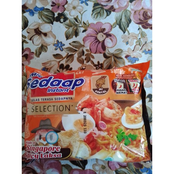 

Mie sedaap spicy Singapore laksa