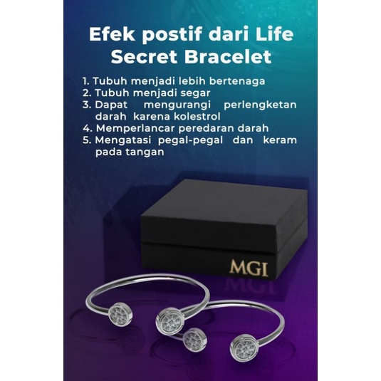 BRACELET/GELANG KESEHATAN ORIGINAL MCI