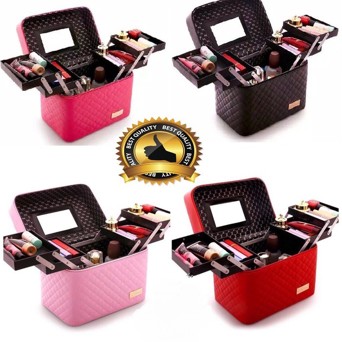  MAKE  UP  CASE KOTAK  KOSMETIK BOX KOSMETIK COSMETIC BOX 