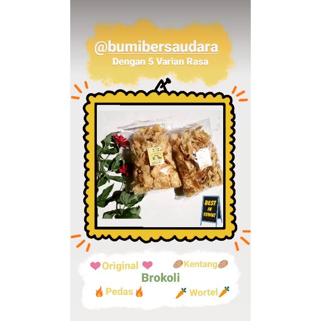 

Kerupuk bawang Bumibersaudara