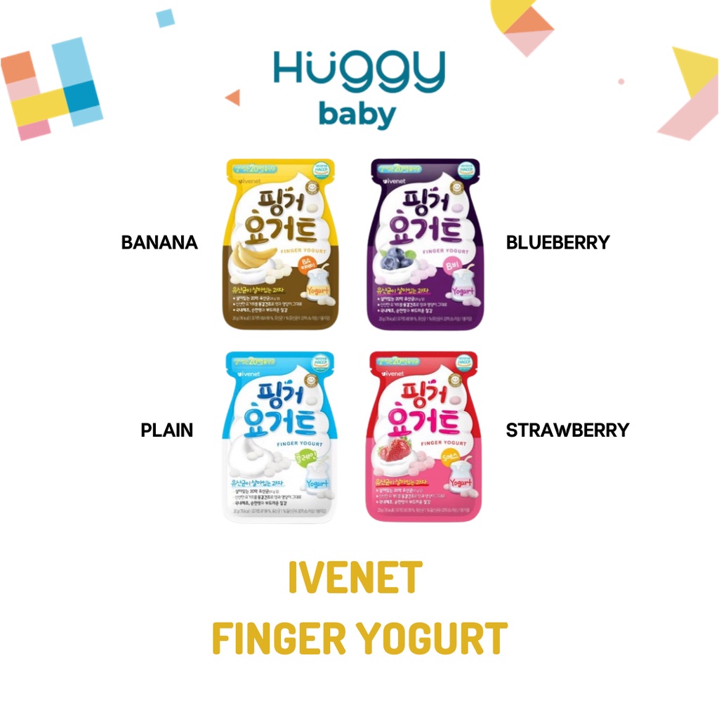 Ivenet Finger Yogurt - Snack Jajanan Cemilan Permen Bayi dan Anak