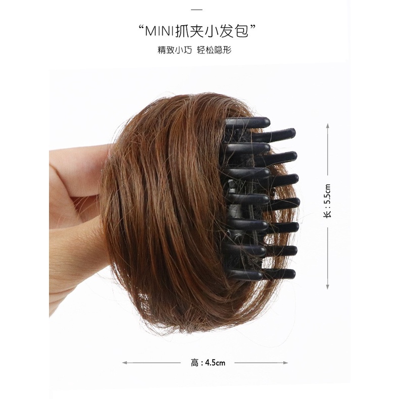 HRBC hair bun hair clip jepitan extension fun bun funbun cepol sanggul