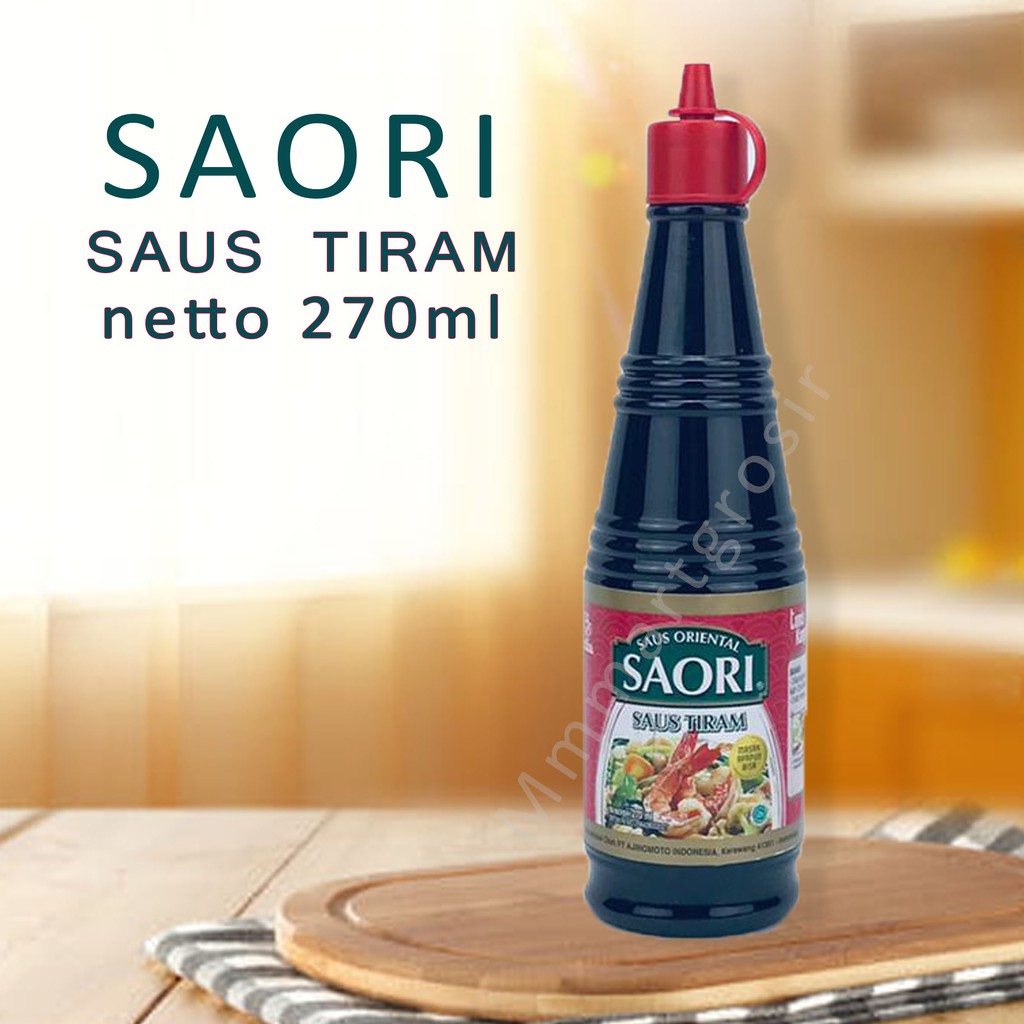 SAORI SAOS TIRAM 270ml / PENYEDAP RASA