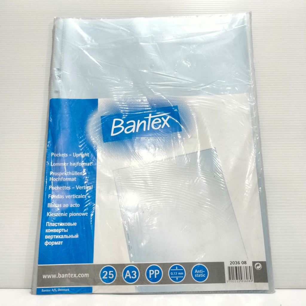 

PP POCKET A3 BANTEX ISI 10 LEMBAR