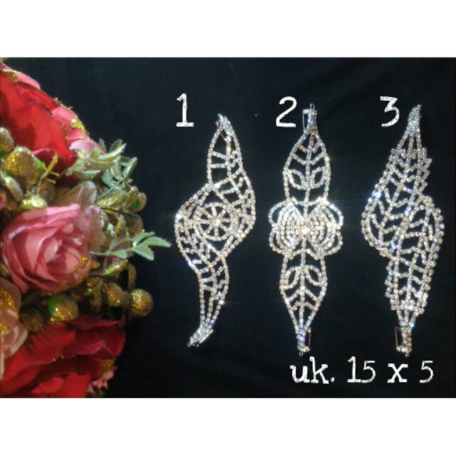 Headpiece Aksesoris jilbab / aksesoris hijab / aksesoris kepala / bros