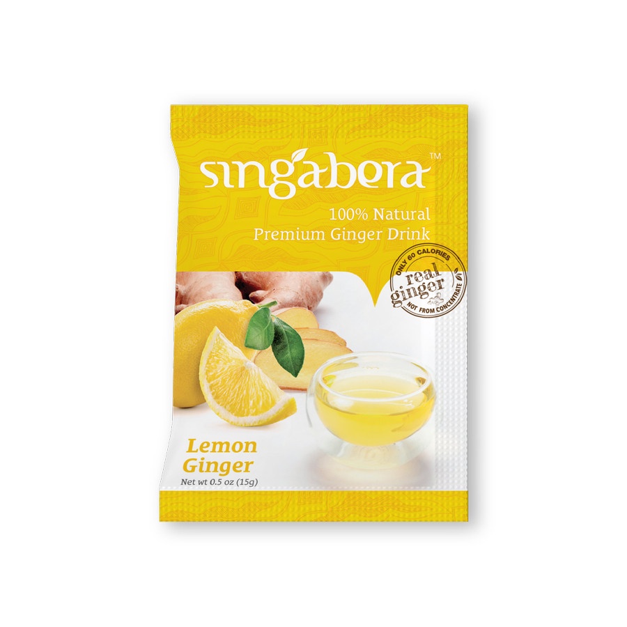 Singabera Premium Ginger Drink (Minuman Jahe Premium) Lemon