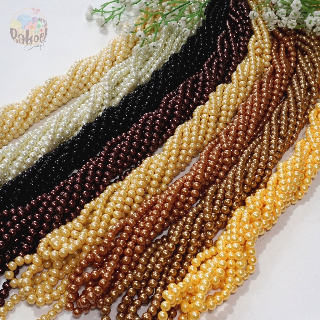 MUTIARA SINTETIS 6MM (GOLD EDITION)