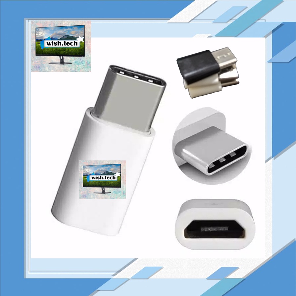 Micro USB to Type C/Micro USB Female to Type C