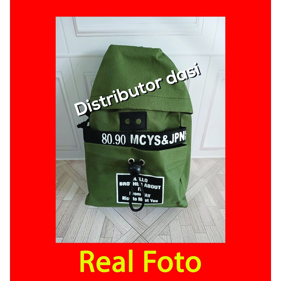 tas selempang pria dan wanita model mini distro foto real ready stok