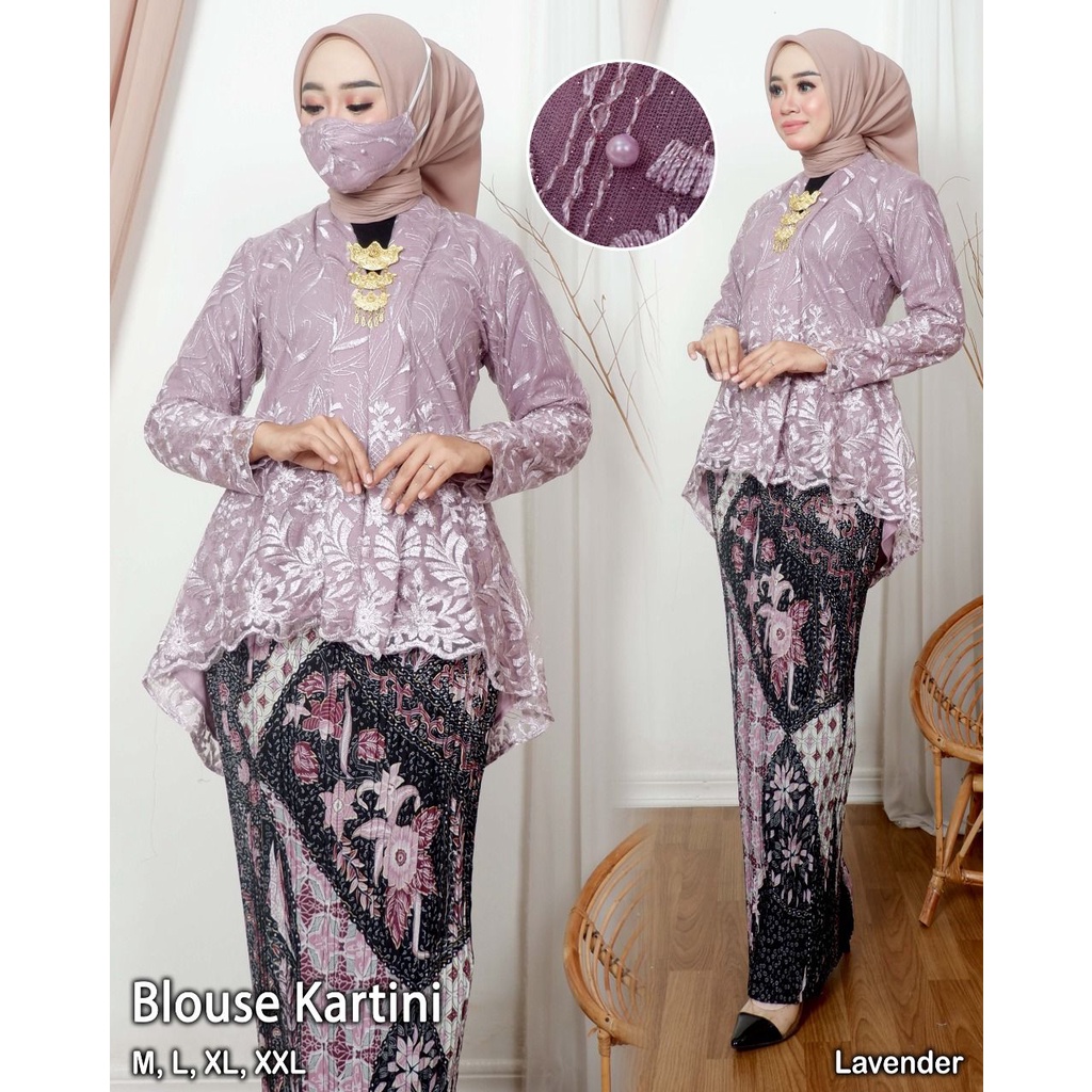 Kadai.baju / Kebaya blouse kartini / Kebaya modern / Kebaya remaja / Kebaya brukat