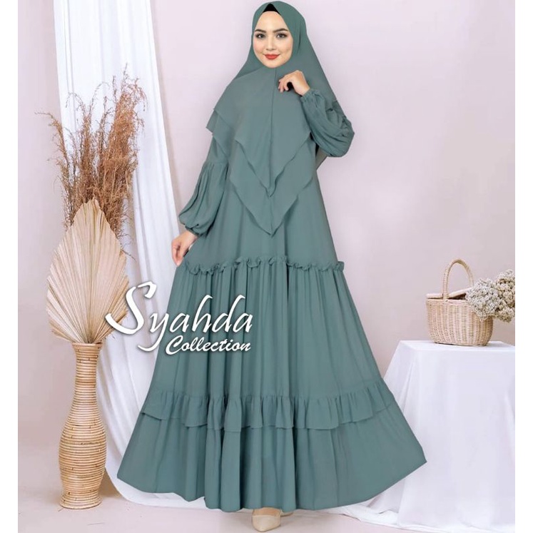 Gamis Abaya Jetblack # Gamis Turky # Gamis Arab # Gamis  Hitam