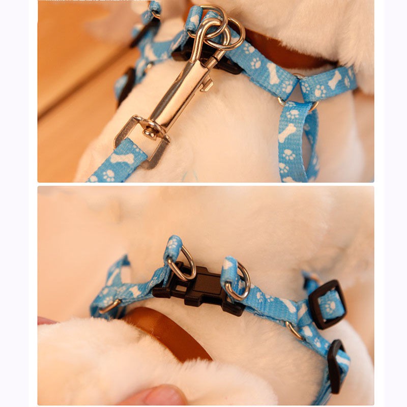 Harness harnes Leash Tali Rompi Anjing Kucing musang otter hewan Murah