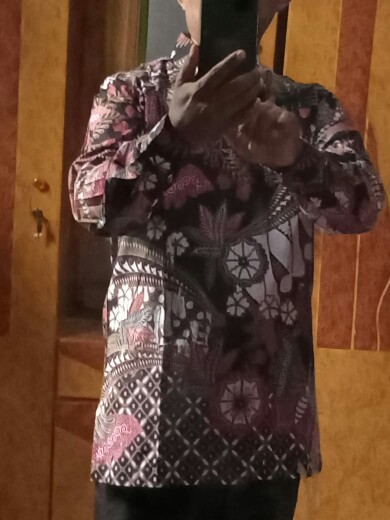 Baju Batik Pria Lengan Panjang Premium Aluna Solo (pcw 010)