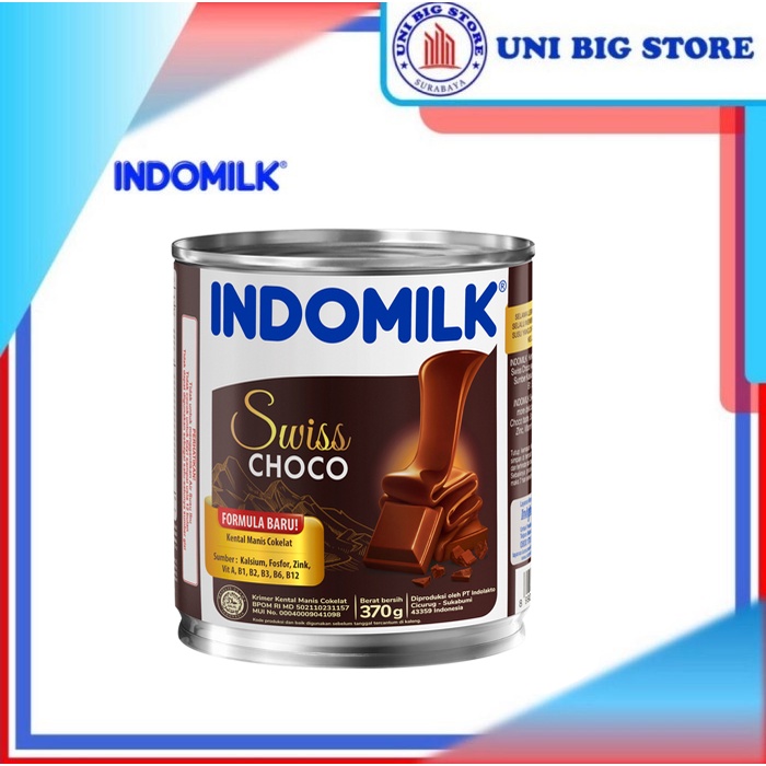 

Susu Indomilk Kental Manis Swiss Chocolate 370 gr Coklat Kaleng