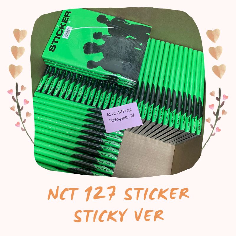 READY ALBUM NCT 127 STICKY STICKER SEOUL CITY SEALED PC JAEHYUN TAEYONG DOYOUNG MARK HAECHAN JOHNNY 