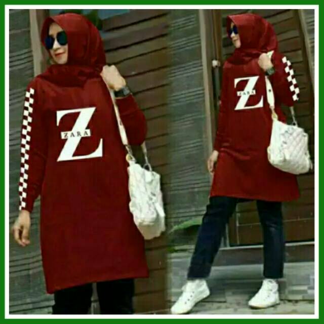 BAJU TUNIK BAHAN KAOS BY NAJWA
