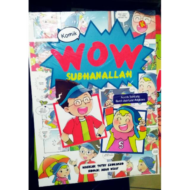 ORIGINAL JUDUL BARU Komik pengetahuan islami WOW subhanallah kautsar kids