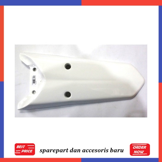 SPAKBOR BELAKANG KLX PUTIH AKSESORIS BODY MOTOR RACING