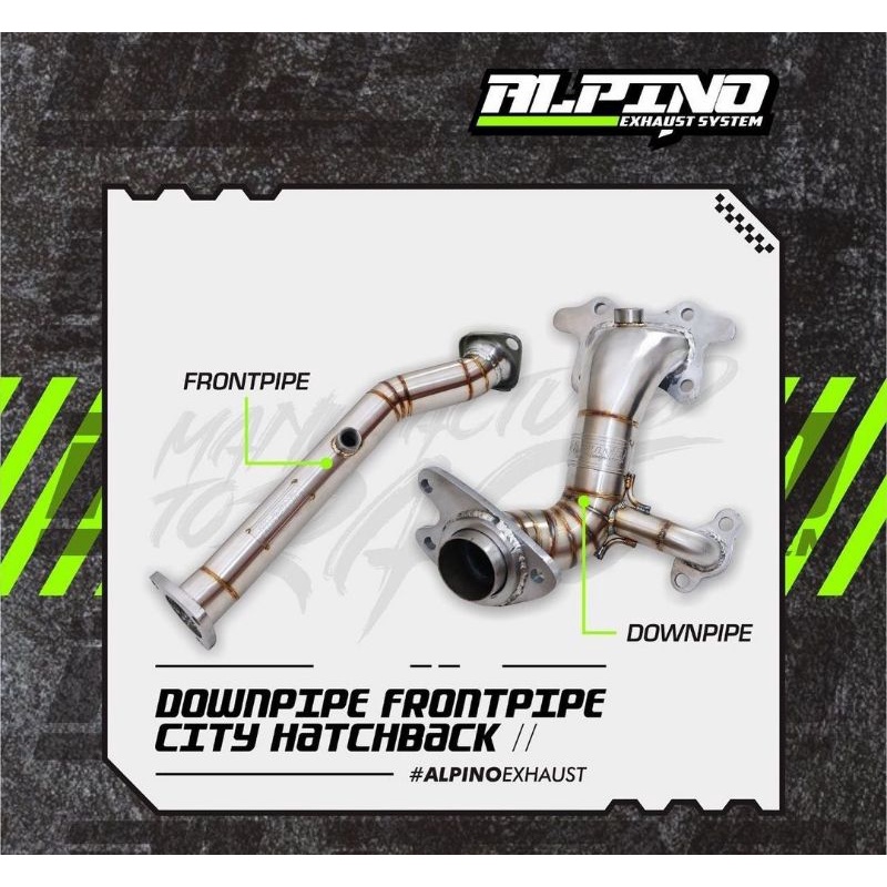 DPFP CITY HATCHBACK DP FP DOWNPIPE FRONTPIPE ALPINO ORIGINAL