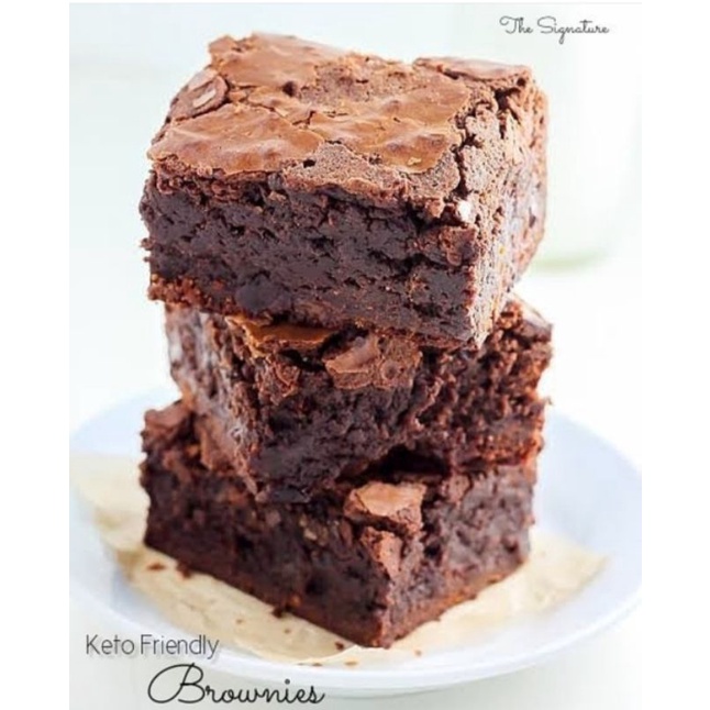 

Sugar free & gluten free brownies (keto friendly) regular