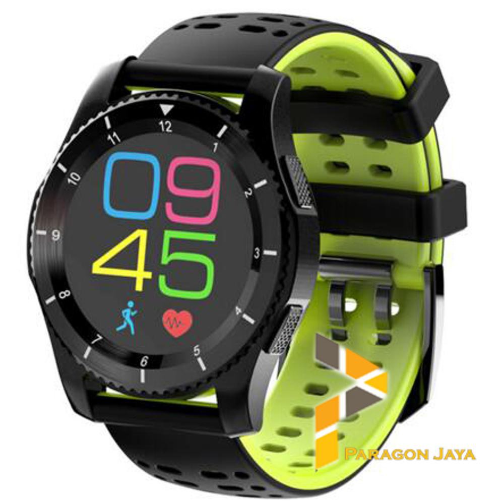 Smart watch GS8 Heart Rate Smartwatch GS8 Jam Pintar Hijau Sim Card