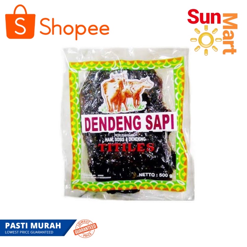 Dendeng Sapi Titiles 500gram