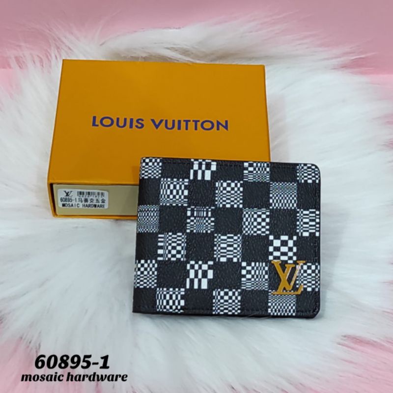 Dompet Pria New Model Produk Import Bahan Sintesis Super Free Box