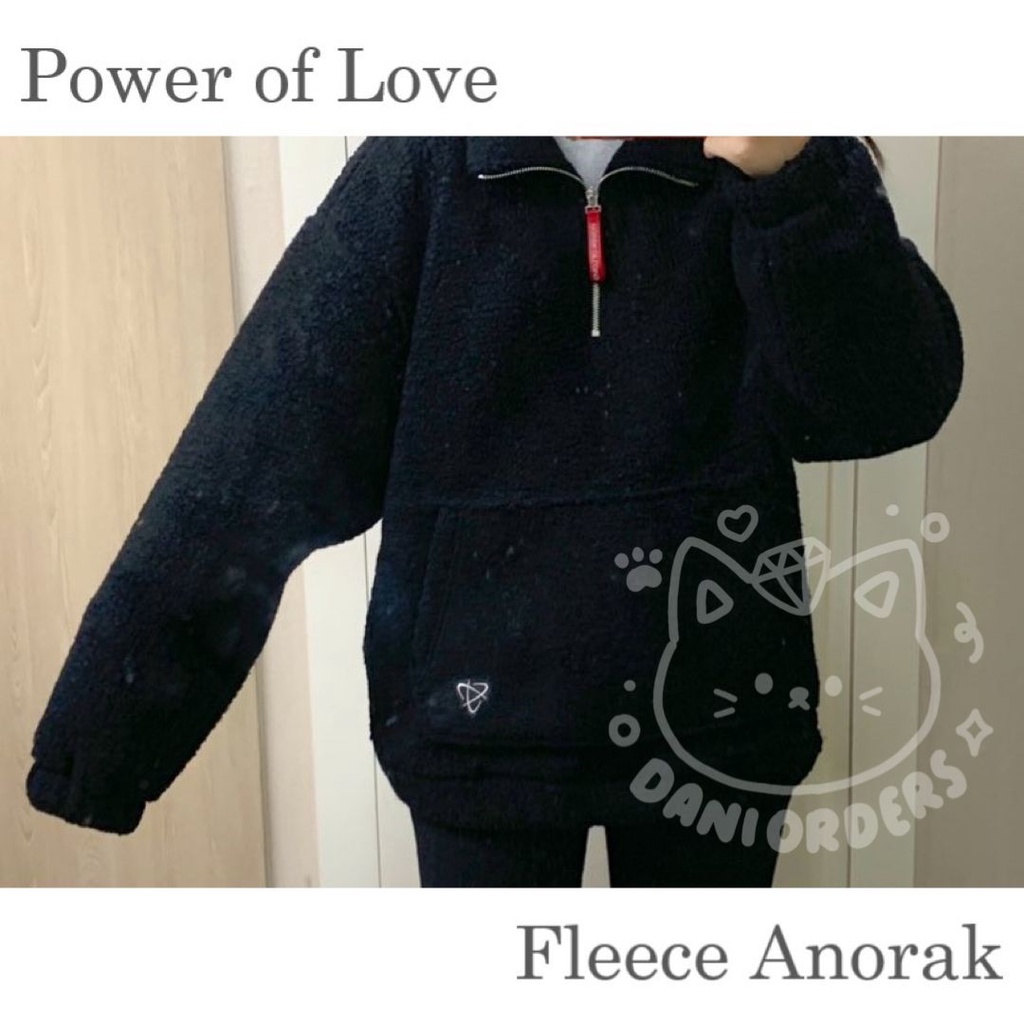 [READY] SEVENTEEN - Power Of Love Goods (Official Fleece Anorak Jacket + OT13 Photocard) - Scoups Je