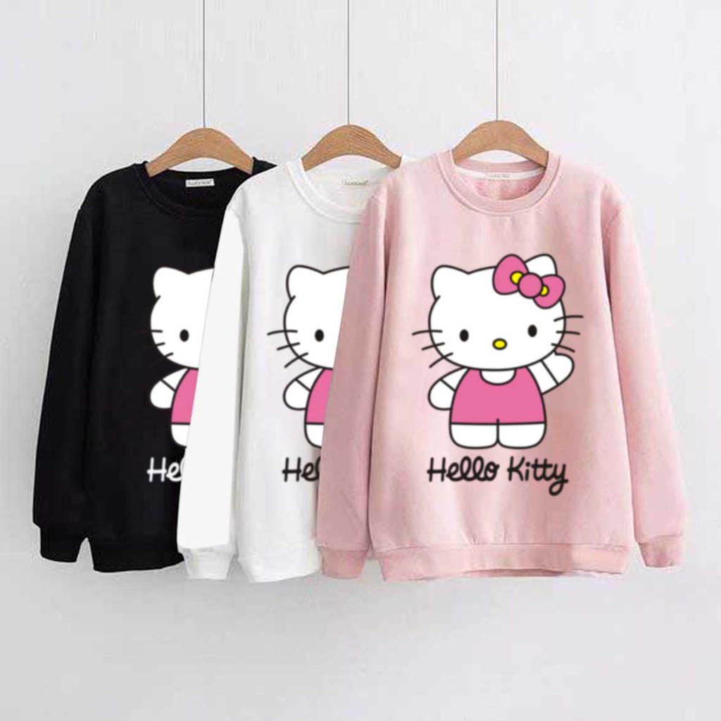 Bess - Sweater Murah Wanita / Sweater Lengan Panjang KITTY BYE