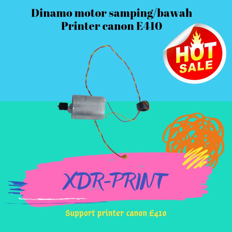 Dinamo motor Samping / bawah Printer Canon E410 Dinamo Pemutar/penggerak