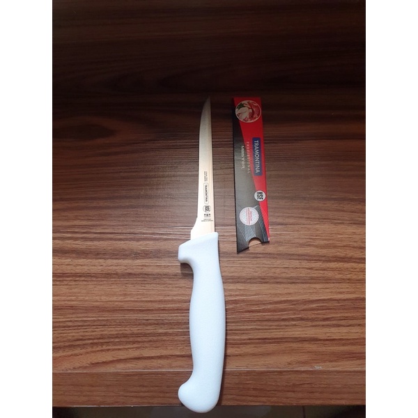 Tramontina Profissional Pisau Boning / Boning Knife 6" 24603/086 /Pisau Pembersih Kulit / Pisau