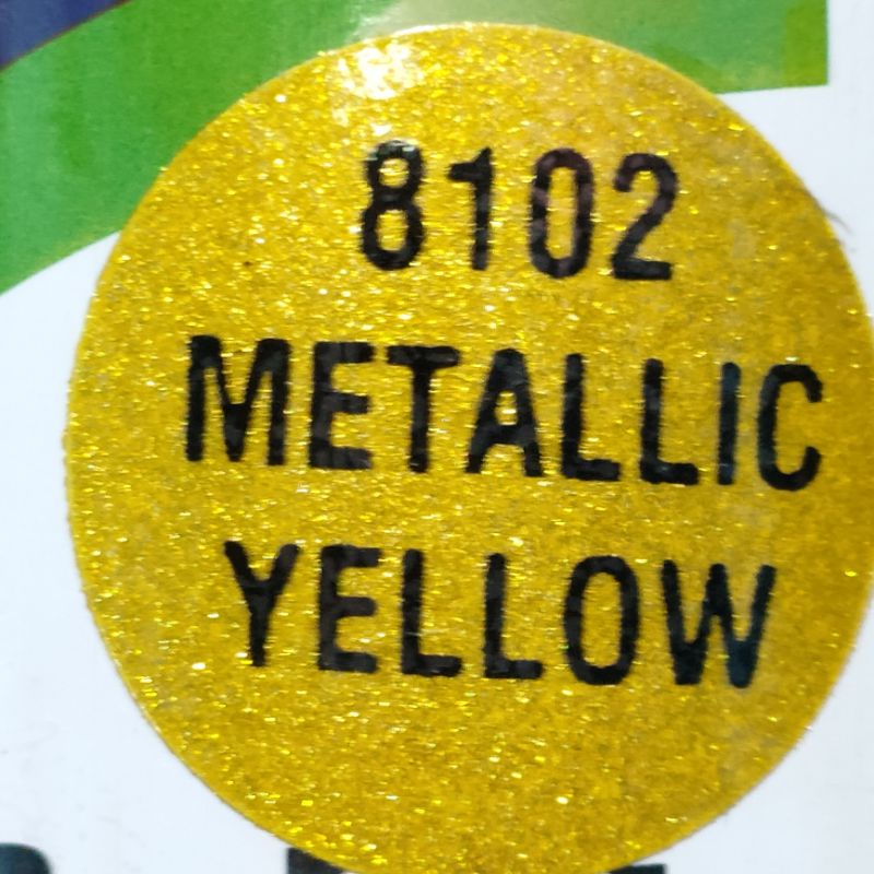 Pilok Pilox Cat Diton Metallic Yellow 8102 Kuning Metalik 300cc Pilok Diton Pilox Diton Cat Diton 300cc