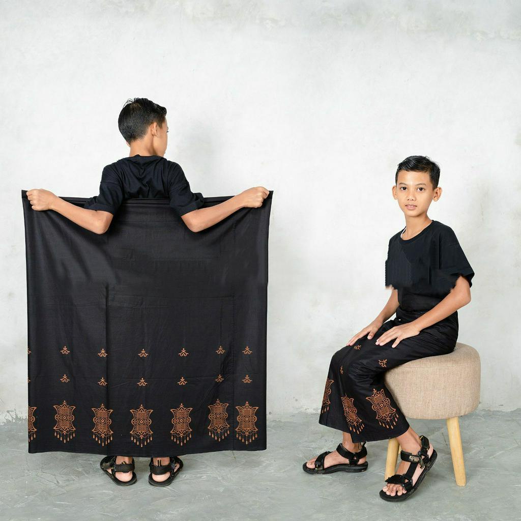 SARUNG ANAK SD ATAU SMP MOTIF PINTU ACEH | SARUNG BATIK | GUS AZMI