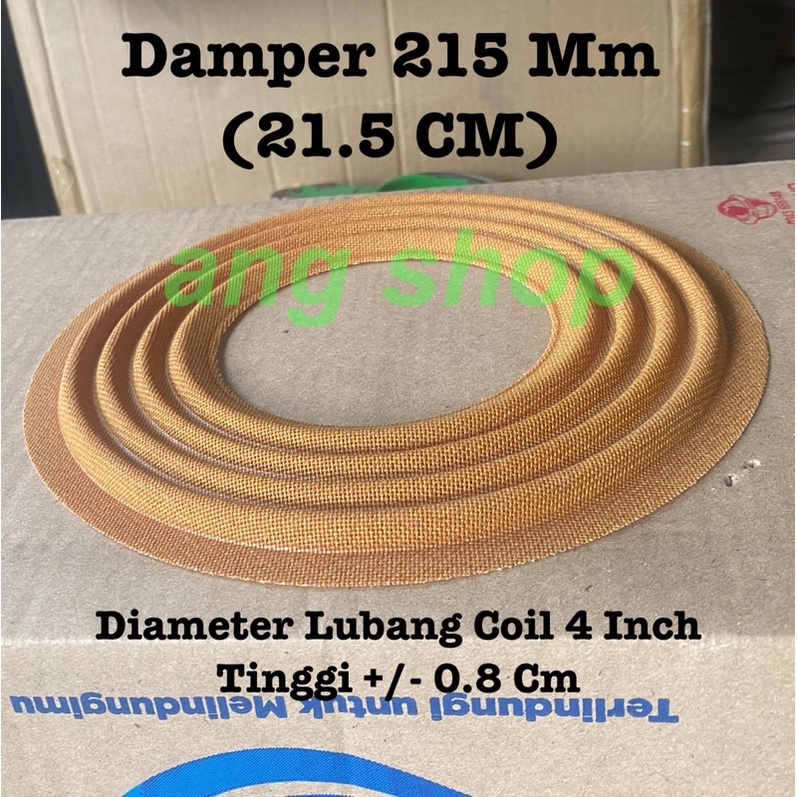 Damper Speaker 21.5 21,5 Cm 21.5Cm 21,5Cm 215 Mm 215Mm Tinggi Bagus VC 4 Inch