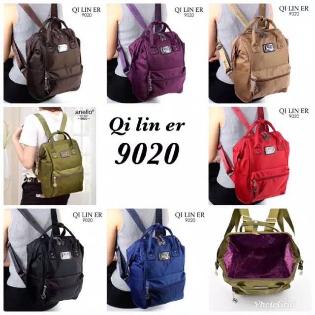 Qi Lin ER 9020 Tas Ransel Wanita Backpack Wanita Parasut