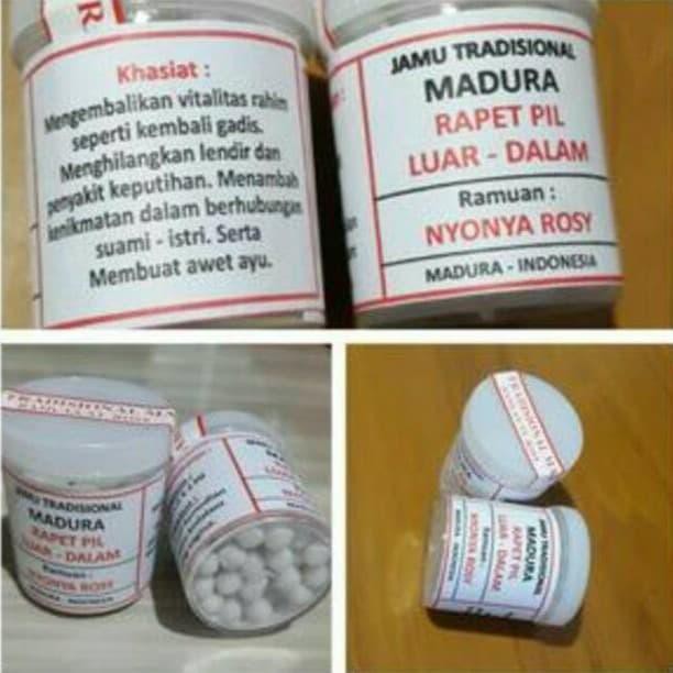 Jamu Madura Pil Rapet Luar Dalam Nyonya Rosy