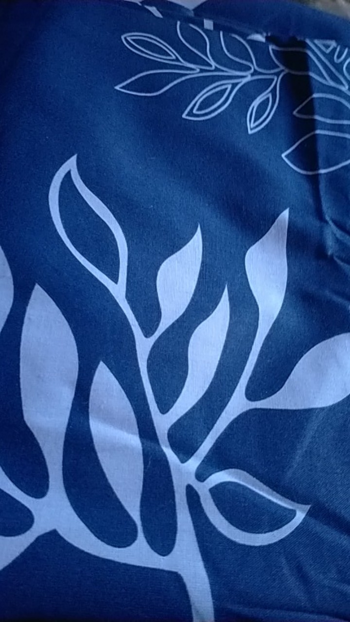 Kain Bahan Sprei Meteran Katun Star Motif Acacia