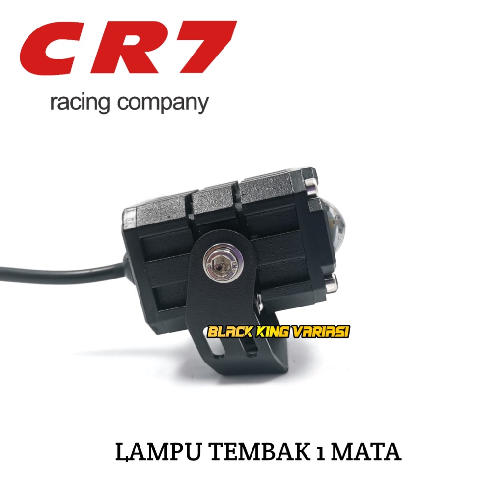 Lampu Tembak Led Foglamp SQL 1 Mata Laser Gun Putih Kuning 2 Warna Waterproof Lampu Sorot Motor SQL