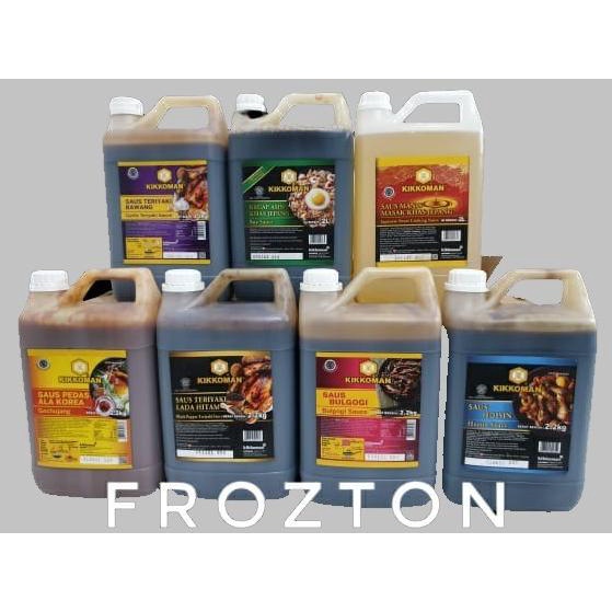 

Diskon Kikkoman Kecap Asin Gochujang Bulgogi Mirin Garlic Teriyaki ( 2Lt ) Diskon