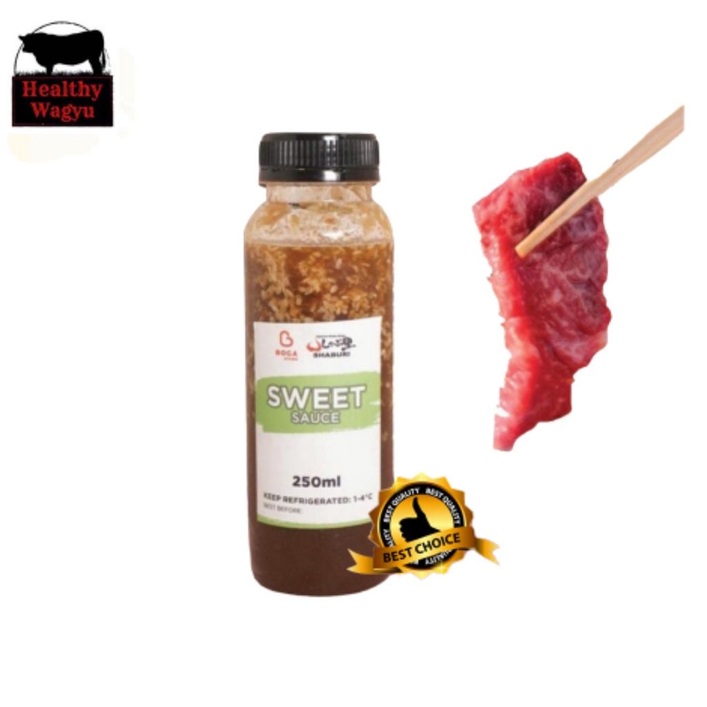

Sweet Dipping Sauce Saus Cocol Daging Manis 250ml Healthy Wagyu