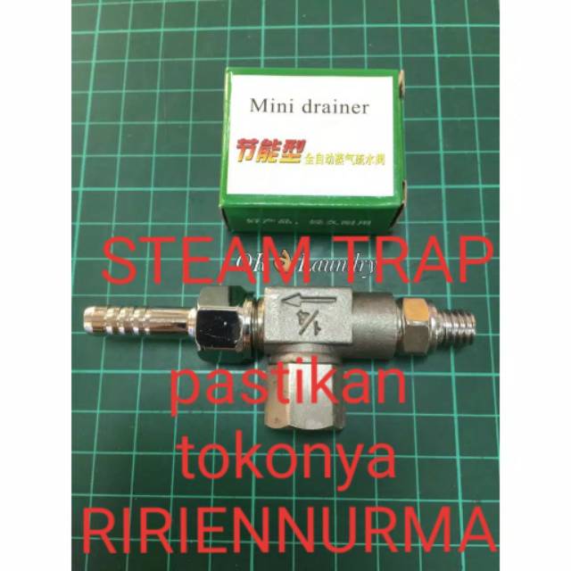 Setrika uap boiler 12 liter+steam trap+kompor 1 set